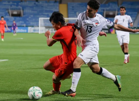 U23国足0比0战平伊拉克队 U23国足门将李昊多次神扑