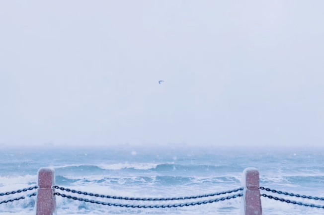 烟台威海雪下得像冒烟，2026冬季冷流雪是怎么形成的?