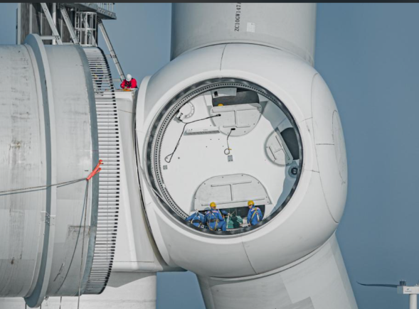 海上“捕风巨兽”来了 全球首台20兆瓦海上风机直径达300米