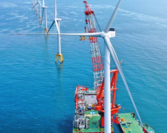 海上“捕风巨兽”来了 全球首台20兆瓦海上风机直径达300米