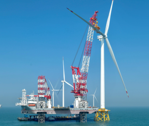 海上“捕风巨兽”来了 全球首台20兆瓦海上风机直径达300米