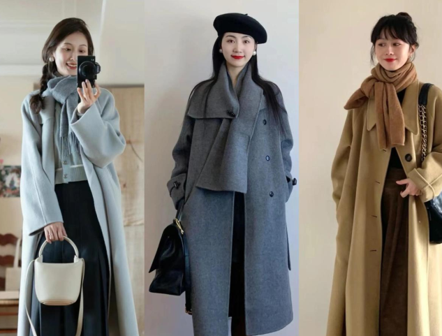 毛呢外套搭配针织帽气质满分（毛呢外套新年氛围方案2026）