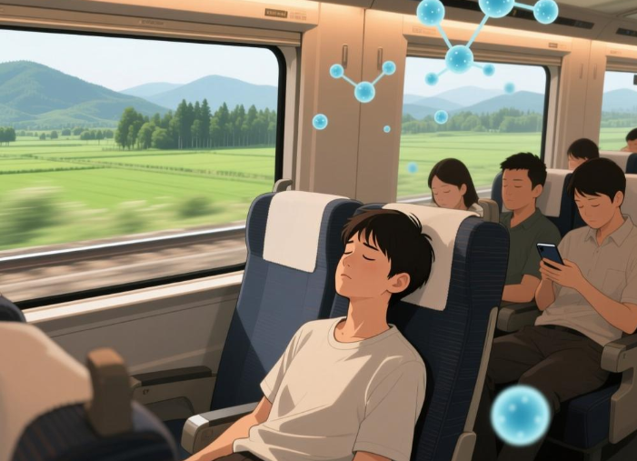 坐高铁易犯困是二氧化碳超标吗?高铁车厢二氧化碳浓度超标了吗?