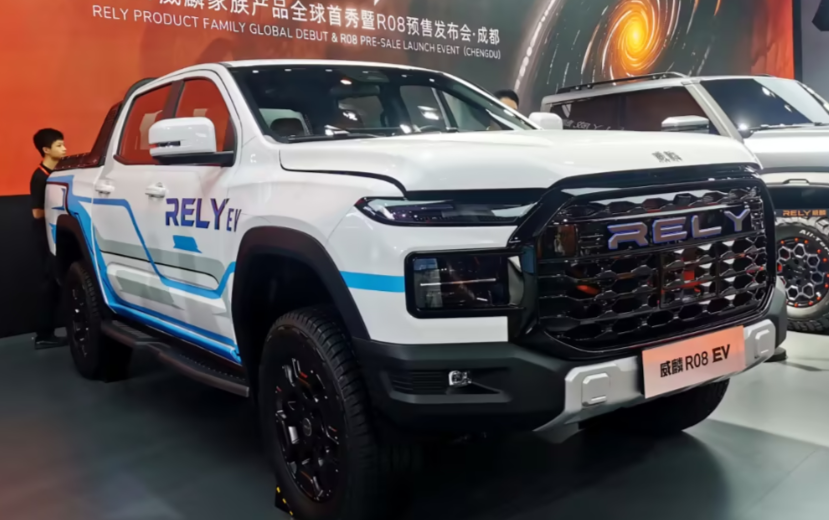 奇瑞首款纯电皮卡威麟R08EV上市!奇瑞威麟R08EV12.78万起 奇瑞首款纯电皮卡威麟R08EV上市!奇瑞威麟R08EV12.78万起