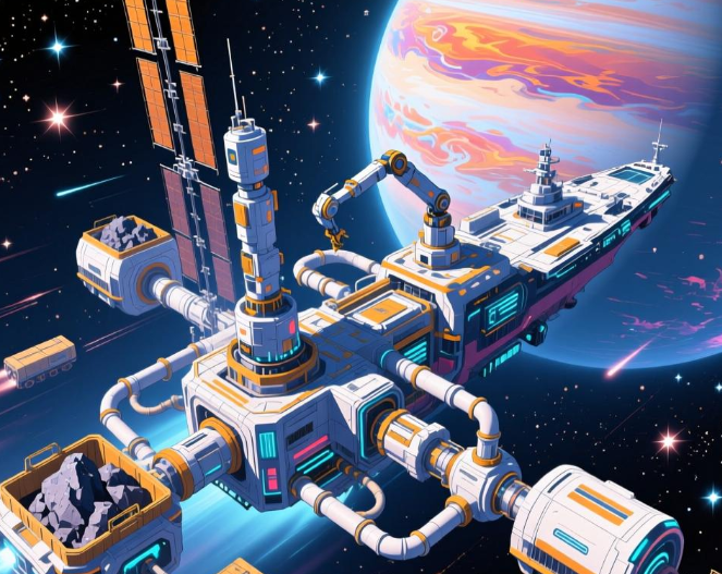 中国准备太空采矿，太空上有黄金吗?