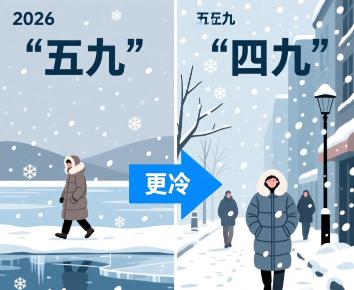 “五九”会比“四九”更冷吗?2026春运回家会不会冻成“冰棍”?
