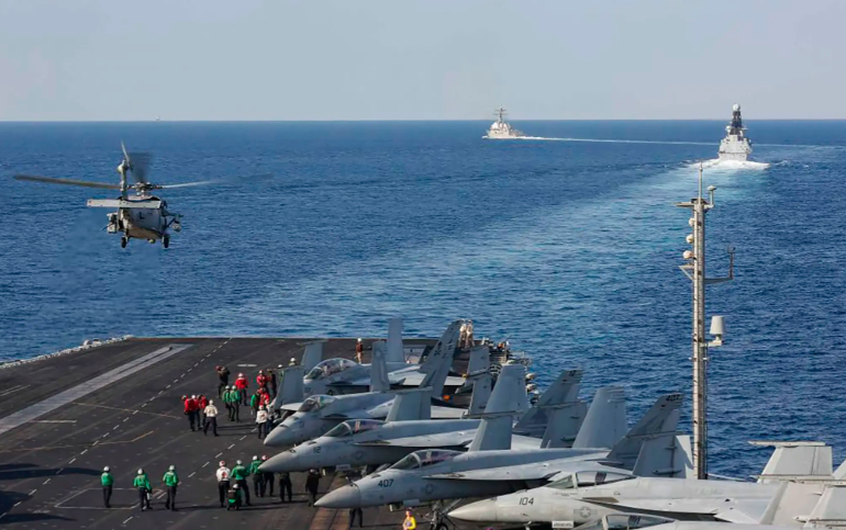 伊朗霍尔木兹海峡实弹军演在即！美又一驱逐舰抵达伊朗将实弹演习