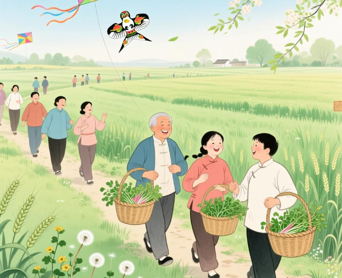 2026年立春后全家养生推荐，一家四口跟着节气调作息健康一整年!