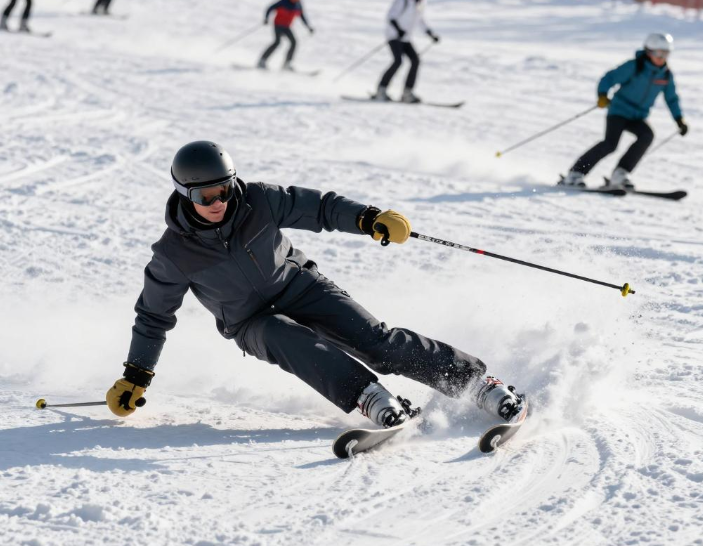 女生滑雪摔倒屁股里取出一堆血块，90后女生滑雪臀部摔出血馒头