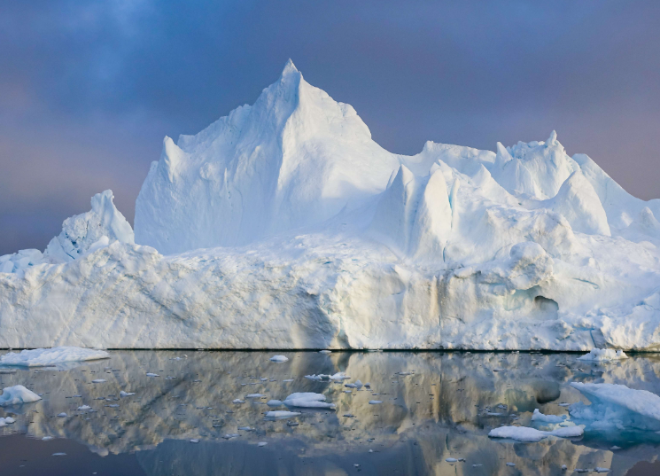 格陵兰岛1月均温0.2°C创历史新高，变暖速度是全球均值4倍!