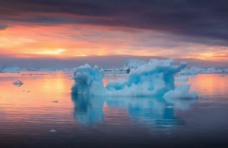 格陵兰岛1月均温0.2°C创历史新高，变暖速度是全球均值4倍!