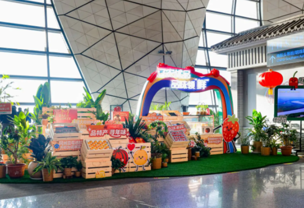 机场里还能“赶大集” 多地年货大集就开进了机场航站楼 机场里还能“赶大集” 多地年货大集就开进了机场航站楼
