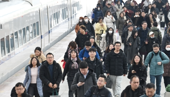 春运第一周超14亿人次跨区域出行 春运第一周跨区域出行人次同比增长2.0% 春运第一周超14亿人次跨区域出行 春运第一周跨区域出行人次同比增长2.0%