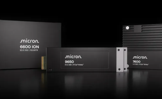 美光量产PCIe Gen6 NVMe SSD 9650系列 美光9650系列ssd顺序读取速度达28GB/s 美光量产PCIe Gen6 NVMe SSD 9650系列 美光9650系列ssd顺序读取速度达28GB/s