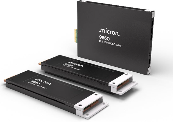 美光量产PCIe Gen6 NVMe SSD 9650系列 美光9650系列ssd顺序读取速度达28GB/s 美光量产PCIe Gen6 NVMe SSD 9650系列 美光9650系列ssd顺序读取速度达28GB/s