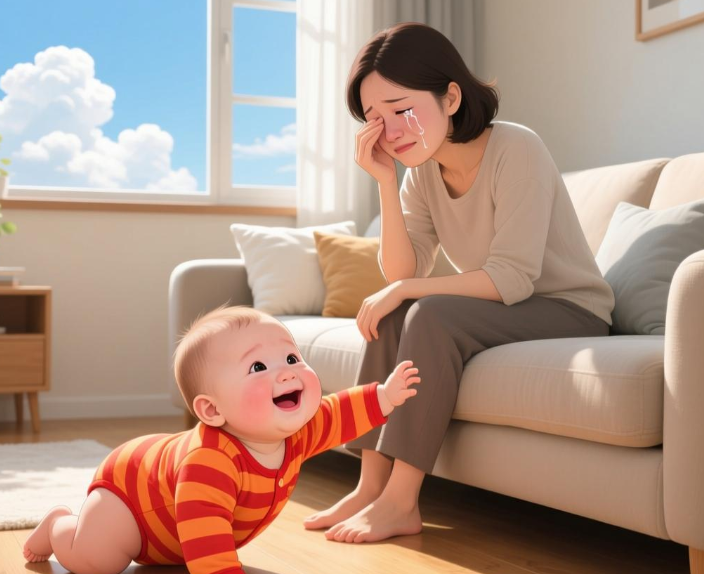 7个月宝宝爬过来拥抱哭泣宝妈,2026宝宝认母期的8种表现超明显 7个月宝宝爬过来拥抱哭泣宝妈,2026宝宝认母期的8种表现超明显