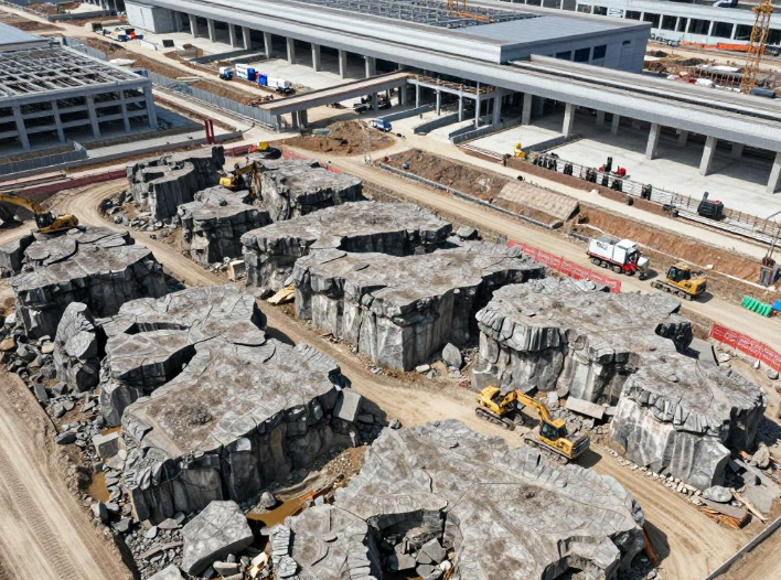 山东修高铁站挖出约5亿年前石海,山东石海是寒武纪石灰岩吗? 山东修高铁站挖出约5亿年前石海,山东石海是寒武纪石灰岩吗?