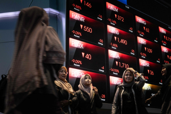 3月4日印尼基准股指下跌5% 3月4日印尼基准股指降至7545.91 3月4日印尼基准股指下跌5% 3月4日印尼基准股指降至7545.91