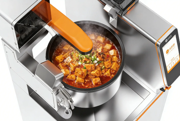 社区食堂引入2台6万元的炒菜机器人 炒菜机器人做的菜是否更健康