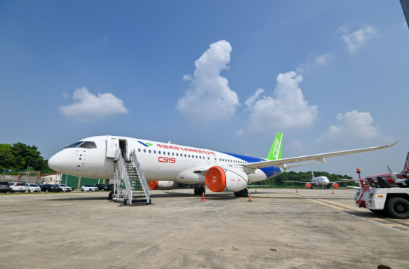 C919安全载客突破400万人次 C919客机累计交付量超过30架