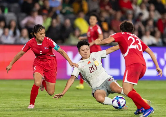 2026女足亚洲杯中国队小组第一出线 中国女足2比1逆转朝鲜小组头名出线