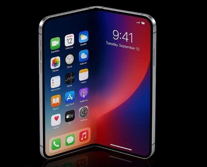 苹果首款折叠定名iPhoneFold，iPhone Fold最新CAD图出炉