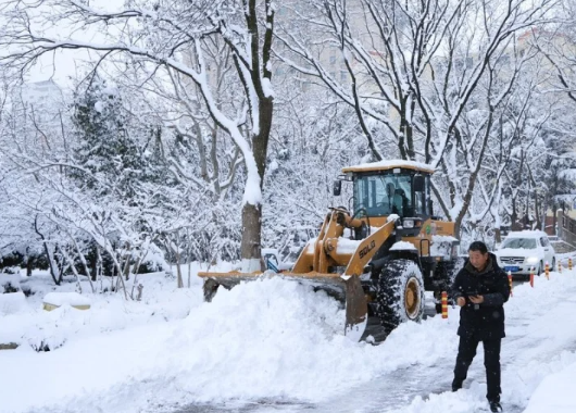 北方多地大到暴雪来袭 西北地区累计降温幅度可达20℃以上