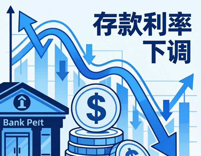 中小银行存款利率又掀调降潮，3月银行存款最高降30个基点