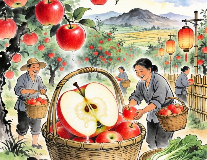 外网追问中国苹果为何又多又好吃?2026年中国哪5地苹果最好吃