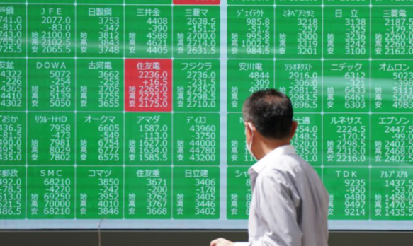 日韩股市集体收涨韩国综指涨超5% 日经225指数上涨至55239.40点