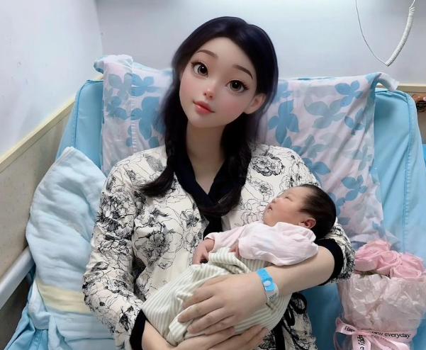 女子怀孕后相貌大变诞下女宝宝,云南32岁女子怀孕后相貌大变