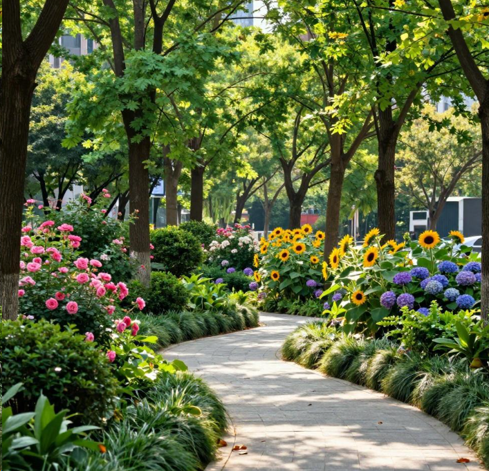 绿化带卷出新高度 外国网友羡慕哭了 2026随处可见的绿化带竟在国外刷爆全网！