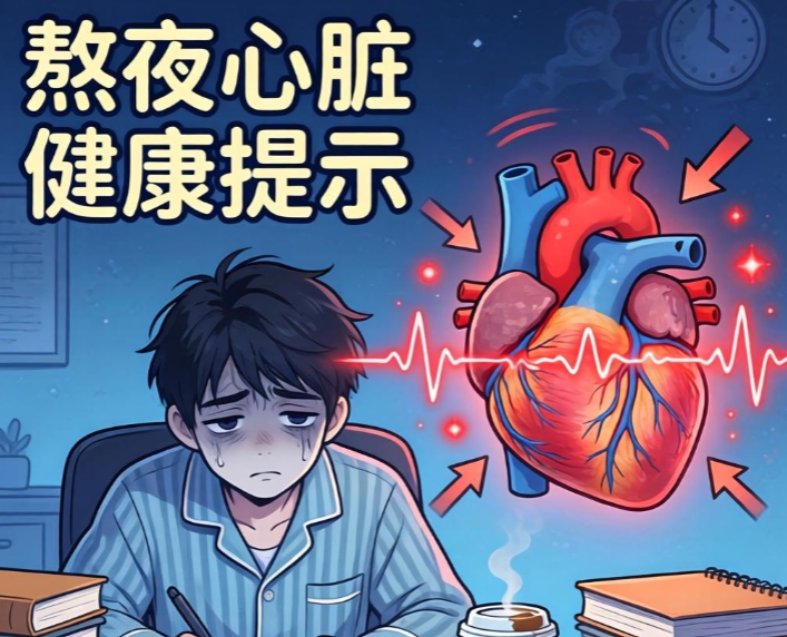 熬夜时心脏咯噔一下危险吗?医生划出4条心脏红线