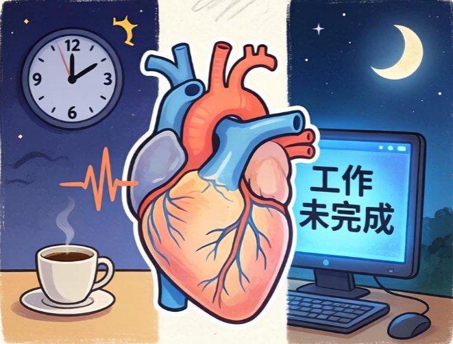 熬夜时心脏咯噔一下危险吗?医生划出4条心脏红线