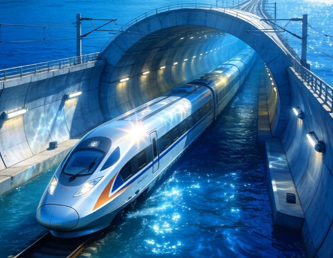 中国将在长江水下开高铁,2026中国基建再破世界纪录