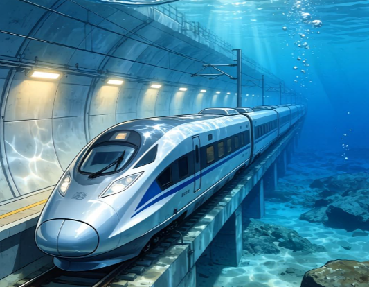 中国将在长江水下开高铁,2026中国基建再破世界纪录