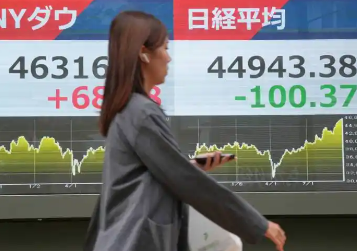 日本东证指数跌幅扩大至4.5%，东京股市整体陷入深度调整