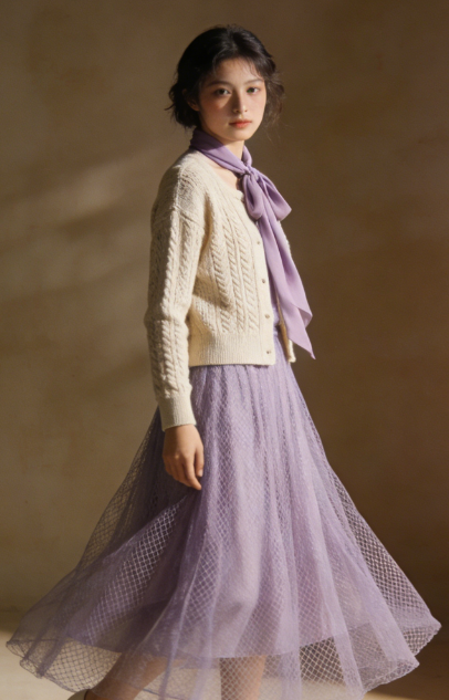 春日网纱裙外套怎么选（樱花季网纱裙封神搭配）