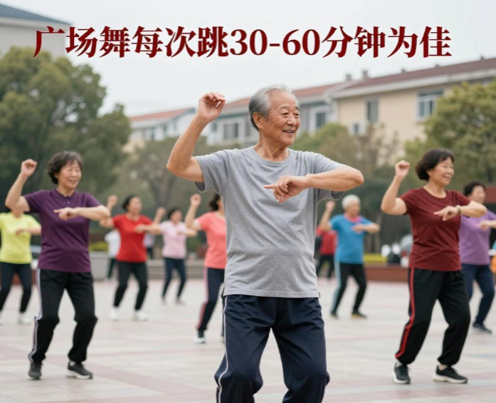 肝癌老人跳广场舞过猛致肿瘤破裂，广场舞每次跳30-60分钟为佳