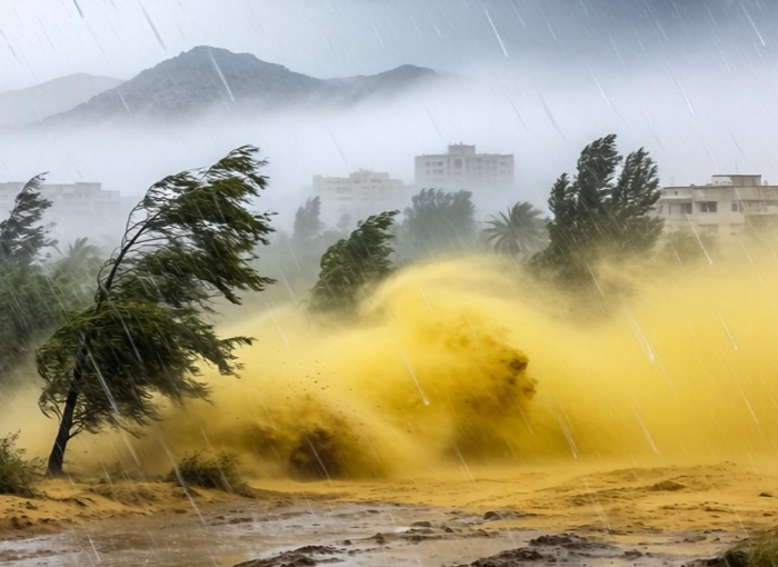 大雾+沙尘暴+暴雨+大风4预警齐发，2026哪些地区注意防范?