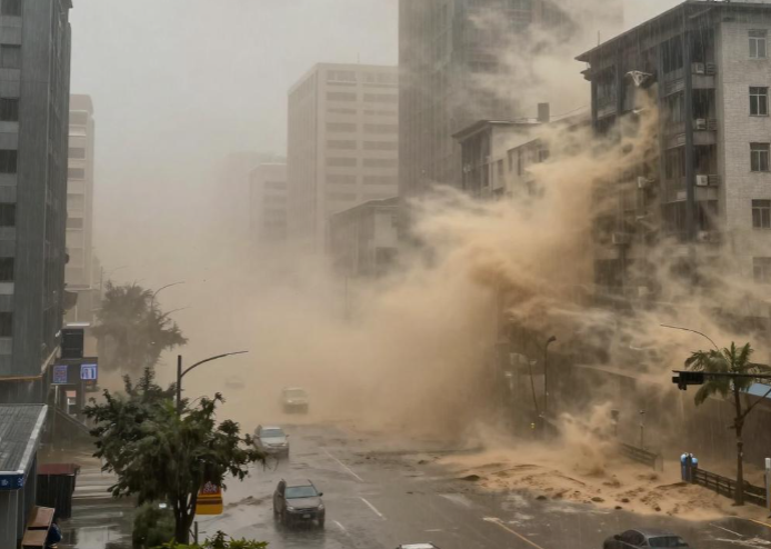 大雾+沙尘暴+暴雨+大风4预警齐发，2026哪些地区注意防范?