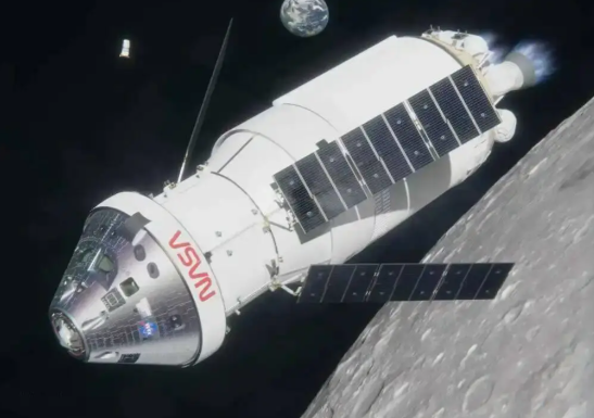 人类50多年后重返月球轨道 美国宇航员搭乘猎户座飞船执行绕月飞行任务