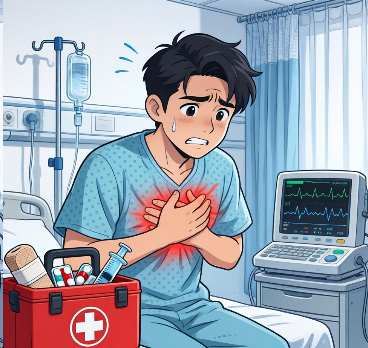 39岁男子胸痛硬扛1小时才知是心梗 2026心梗有哪些症状？