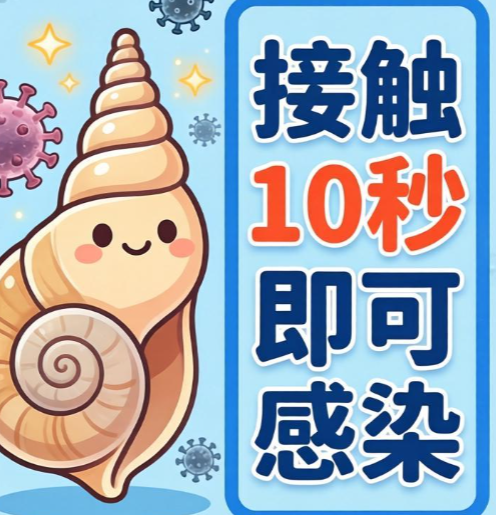 接触10秒即可感染的螺叫啥?看到这种螺快报告