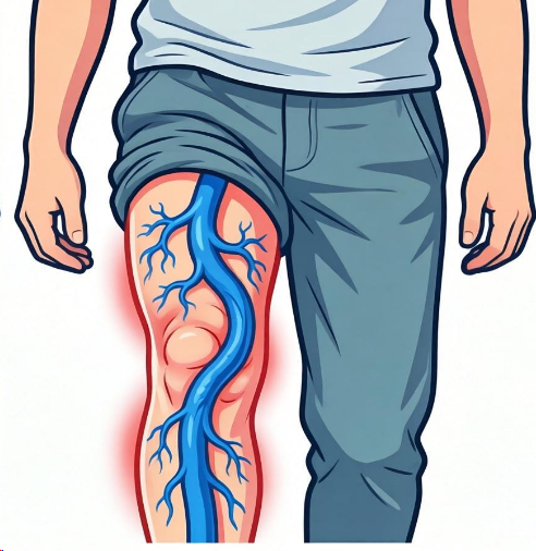 小腿爬满了“小蚯蚓”是静脉曲张吗？2026谁在“推动”静脉曲张的发生？