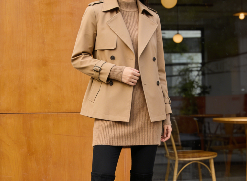 短风衣小个子也能驾驭，2026春夏外套c位短风衣