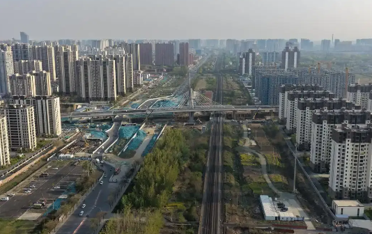 我国首座单索面矮塔曲面斜拉桥通车 邯郸北仓路立交桥主桥有哪些技术难点