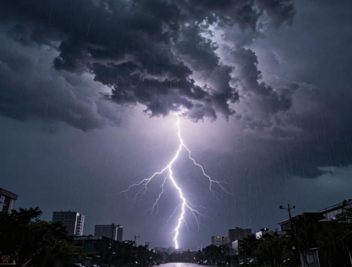 祁连山雷暴像看了一集仙侠片，甘肃这些地方将有雷暴