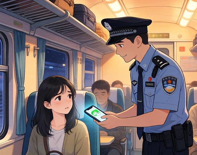 女子单独坐过夜火车被乘警拉进群,2026铁路公安创新举措让独行女性安全感倍增 女子单独坐过夜火车被乘警拉进群,2026铁路公安创新举措让独行女性安全感倍增