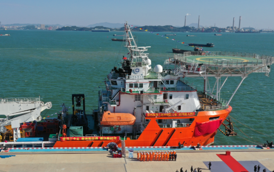 “海洋地质二号”完成第33航次深海科考任务 我国完成海洋中微子探测技术装备试验